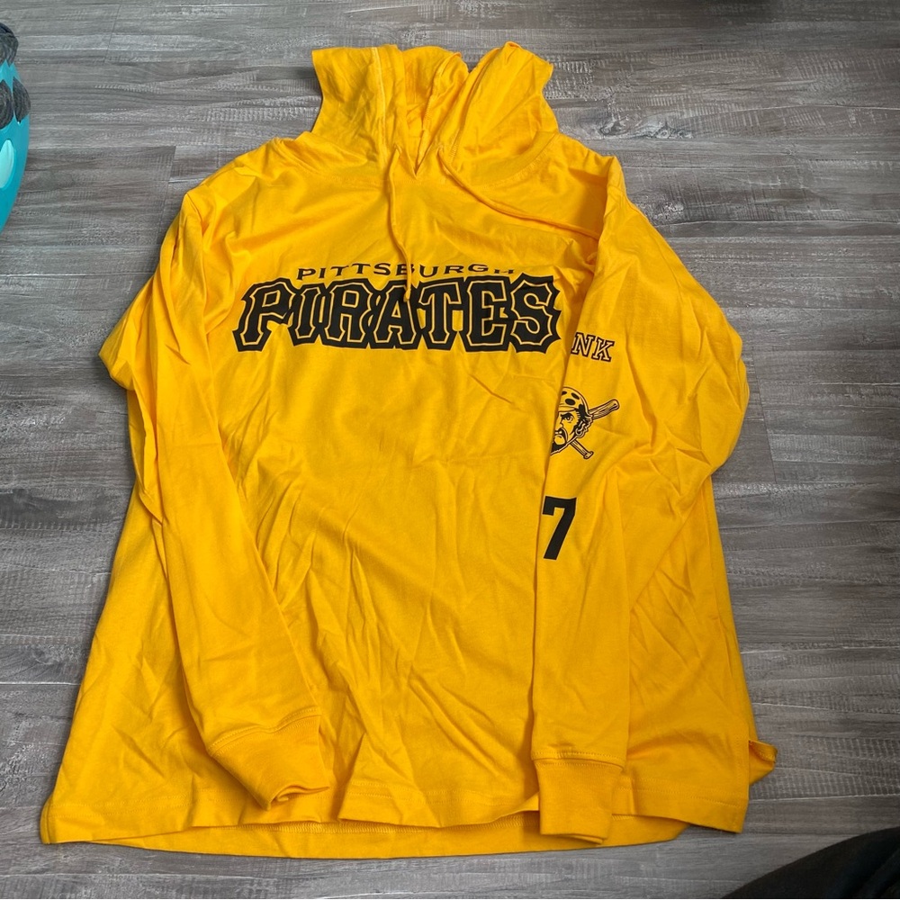 Pittsburgh Pirates Long Sleeve Hooded Tee